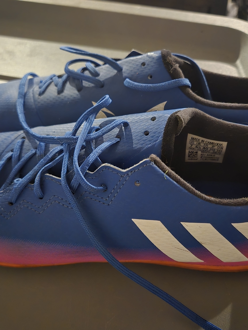 Adidas Messi 16.3 Indoor Soccer Shoes — Men's 7